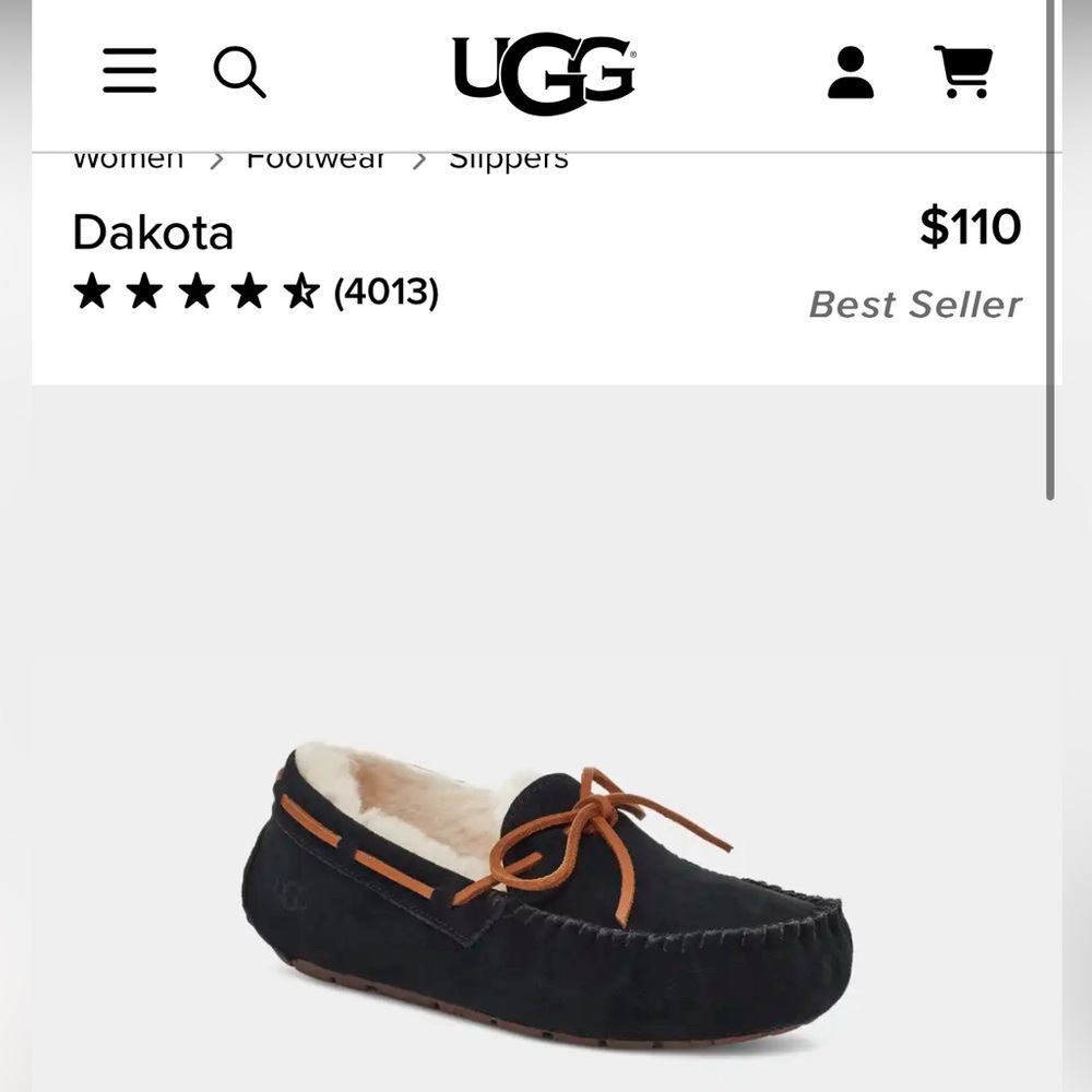 Ugg Dakota Slippers size 6